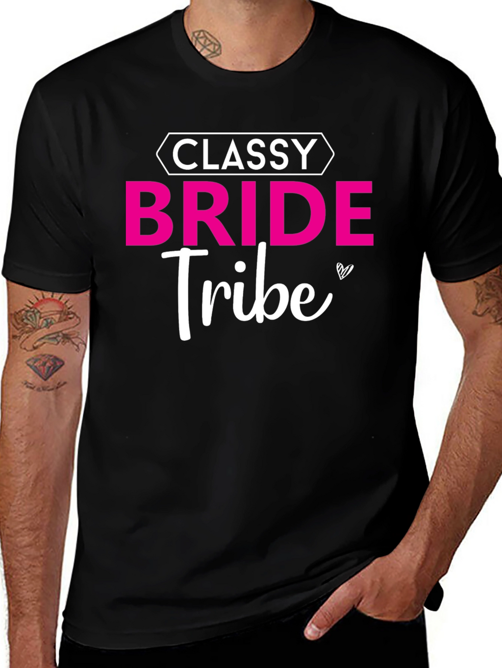 Camiseta Despedida de Soltera Classy Bride Tribe