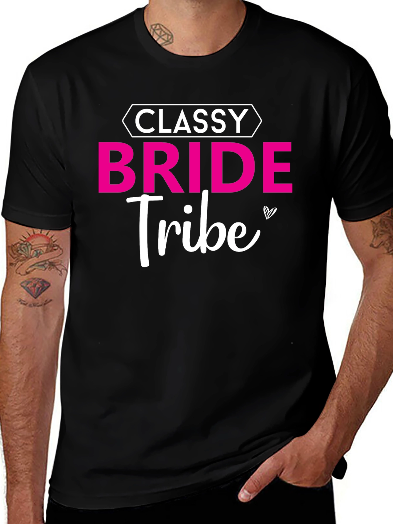 Camiseta Despedida de Soltera Classy Bride Tribe