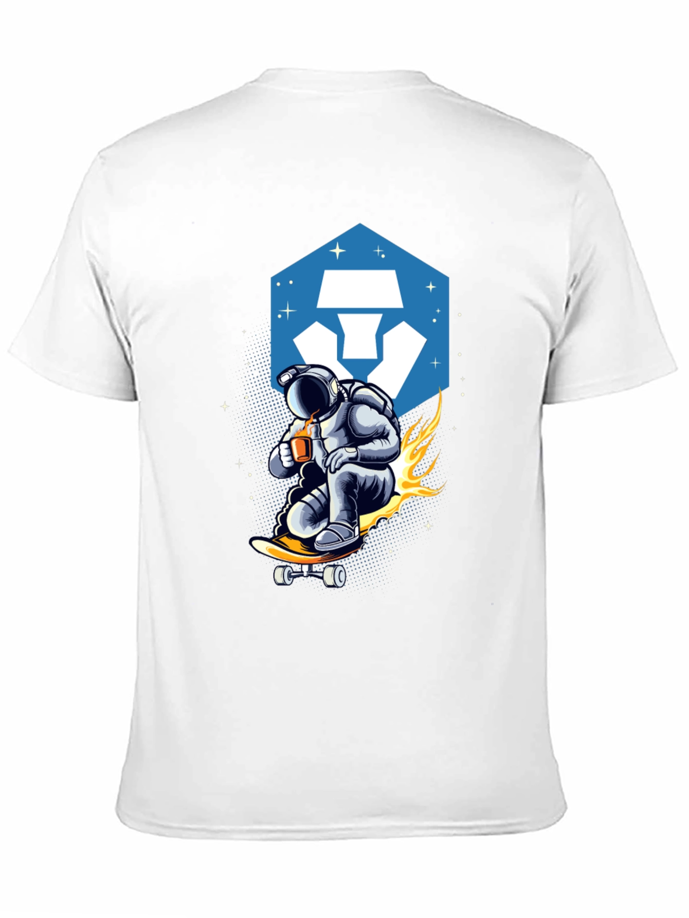 Camiseta Crypto.com Astronauta Skater