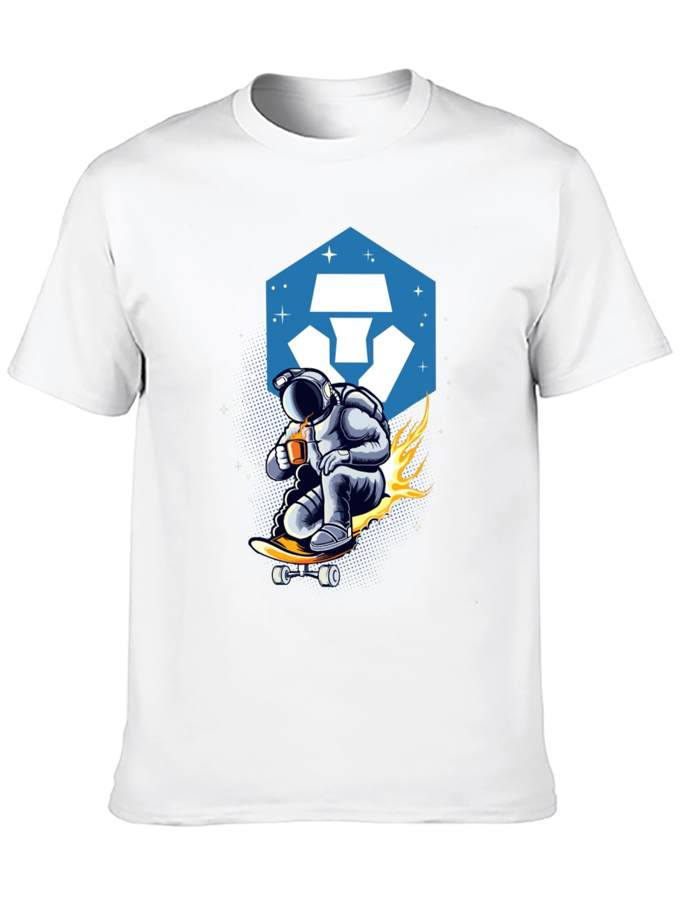 Camiseta Crypto.com Astronauta Skater