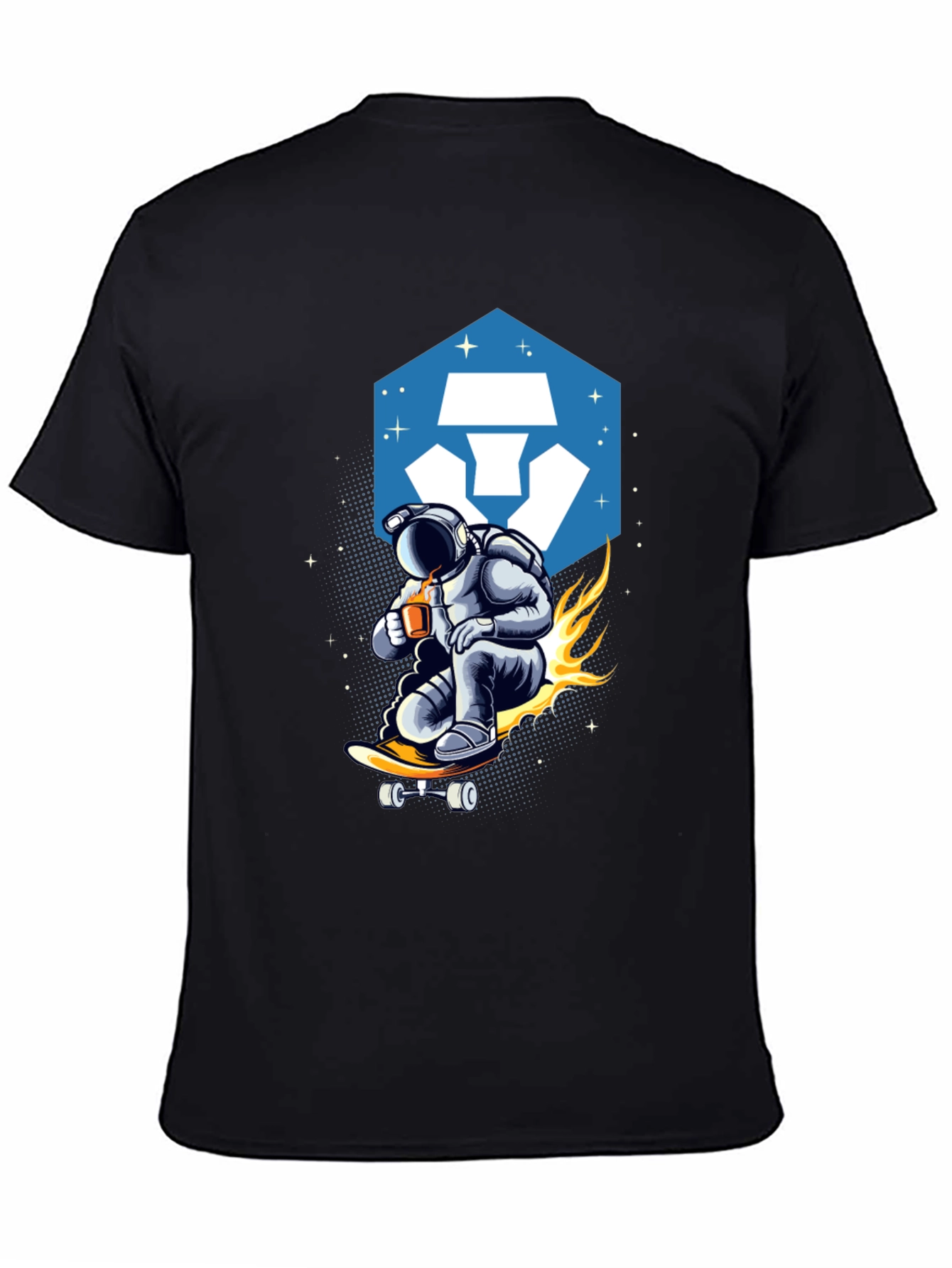 Camiseta Crypto.com Astronauta Skater