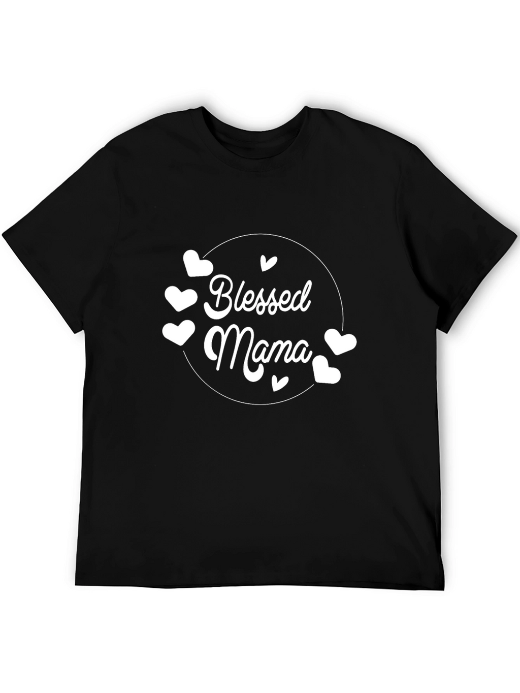 Camiseta Negra Blessed Mama