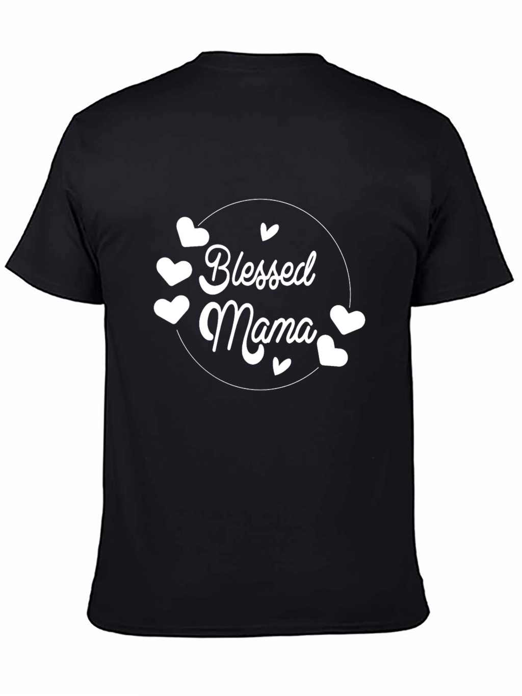 Camiseta Negra Blessed Mama