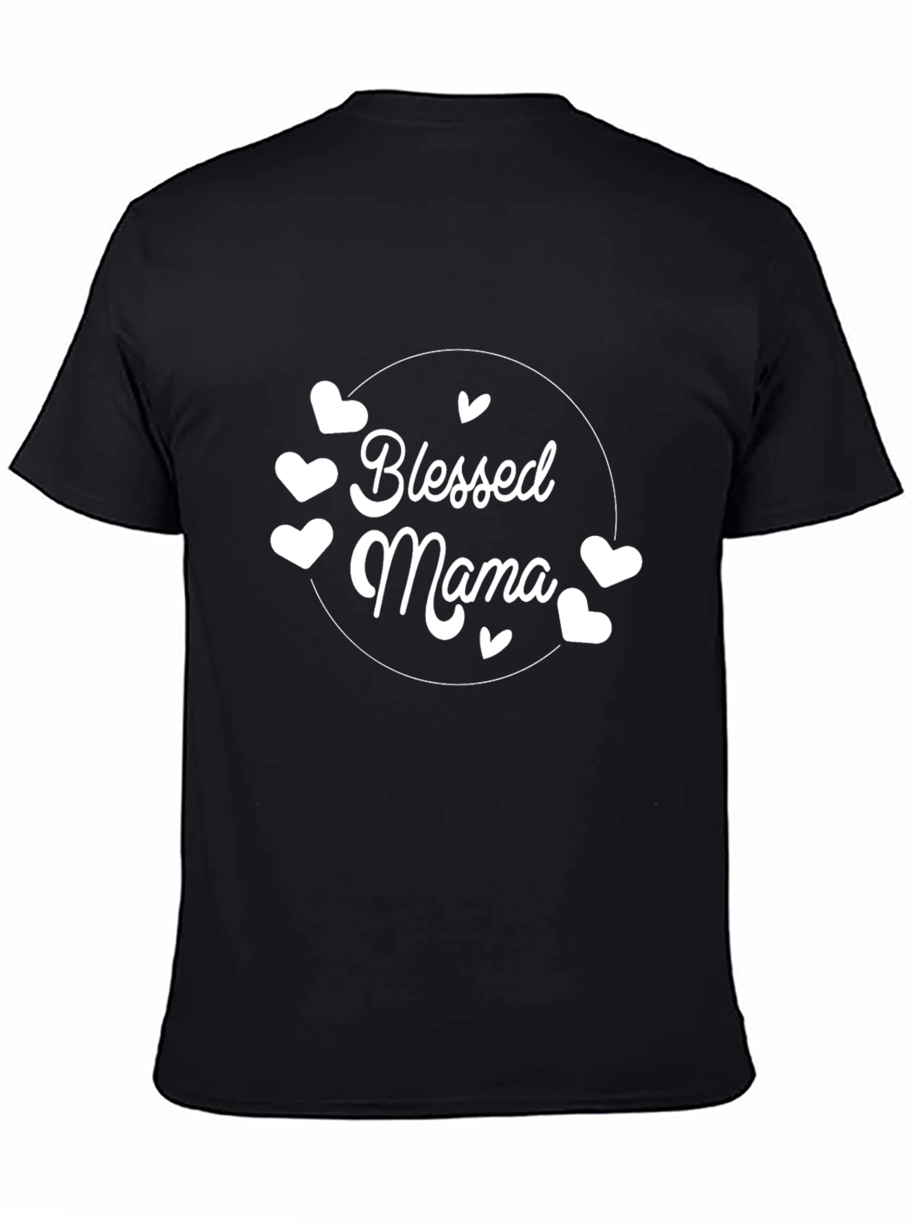 Camiseta Negra Blessed Mama