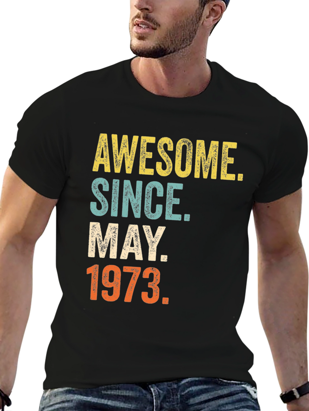 Camiseta Awesome Since May 1973 Cumpleaños