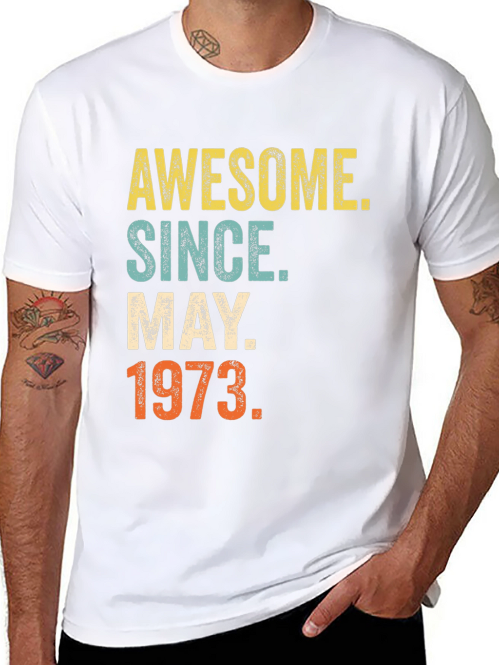 Camiseta Awesome Since May 1973 Cumpleaños