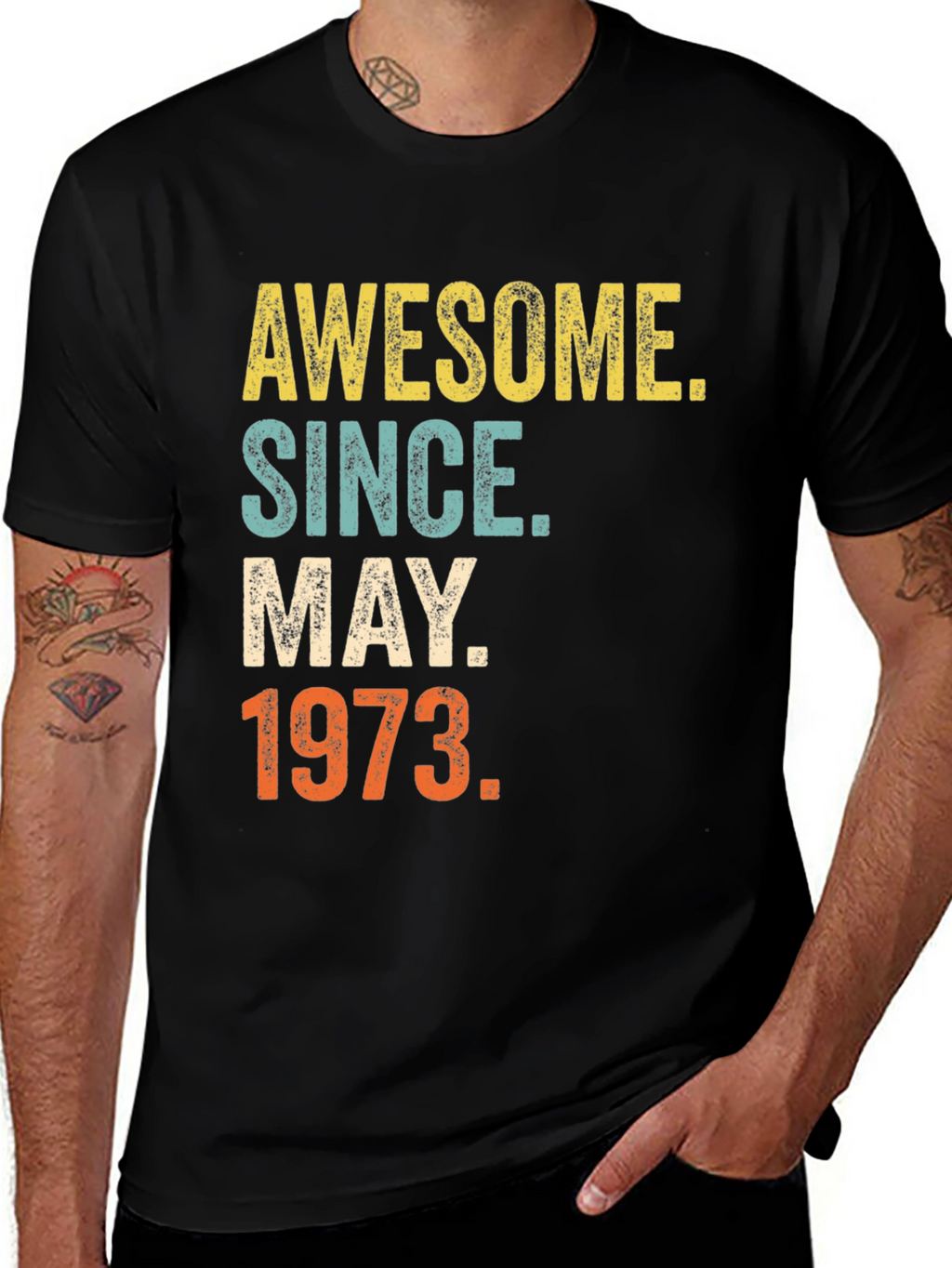 Camiseta Awesome Since May 1973 Cumpleaños