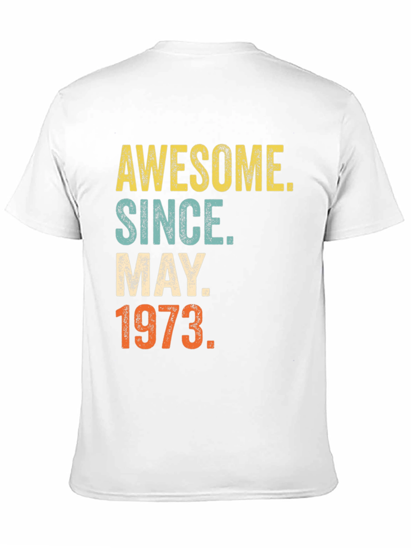 Camiseta Awesome Since May 1973 Cumpleaños