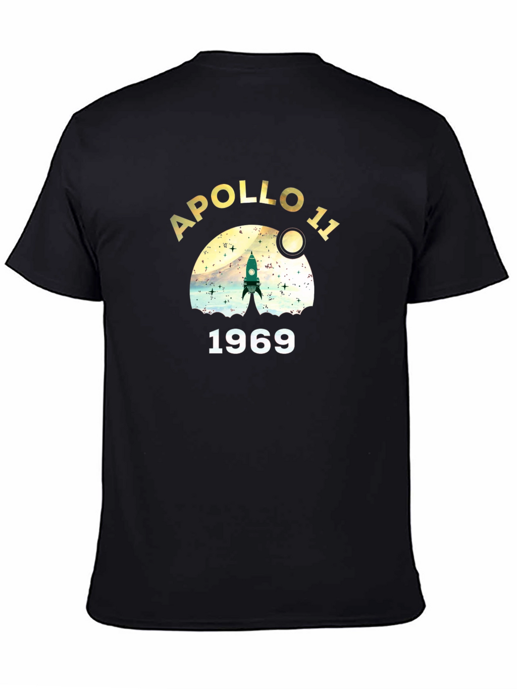 Camiseta Apollo 11 1969 Diseño Retro Espacial