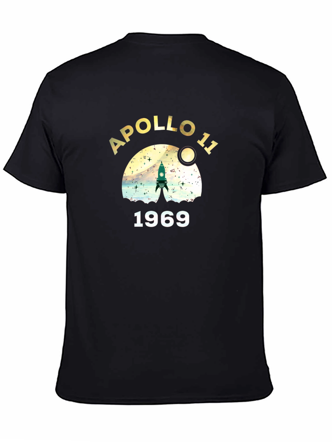 Camiseta Apollo 11 1969 Diseño Retro Espacial