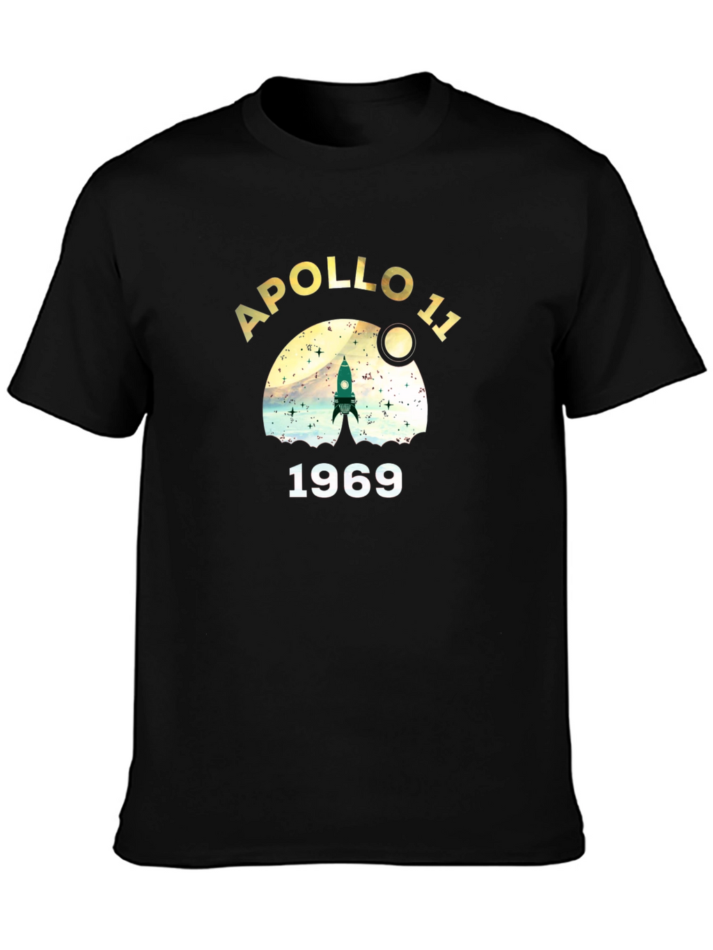 Camiseta Apollo 11 1969 Diseño Retro Espacial