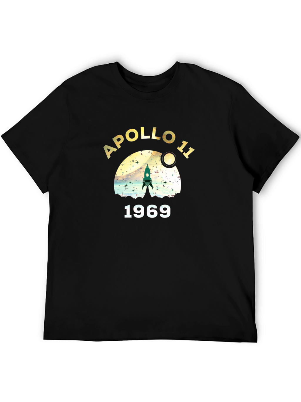 Camiseta Apollo 11 1969 Diseño Retro Espacial