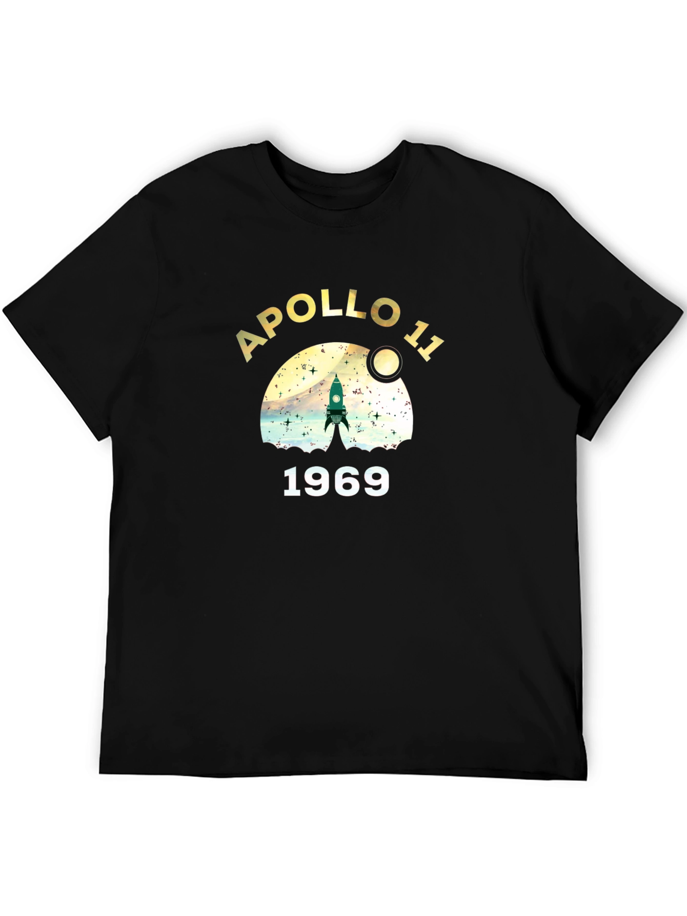 Camiseta Apollo 11 1969 Diseño Retro Espacial