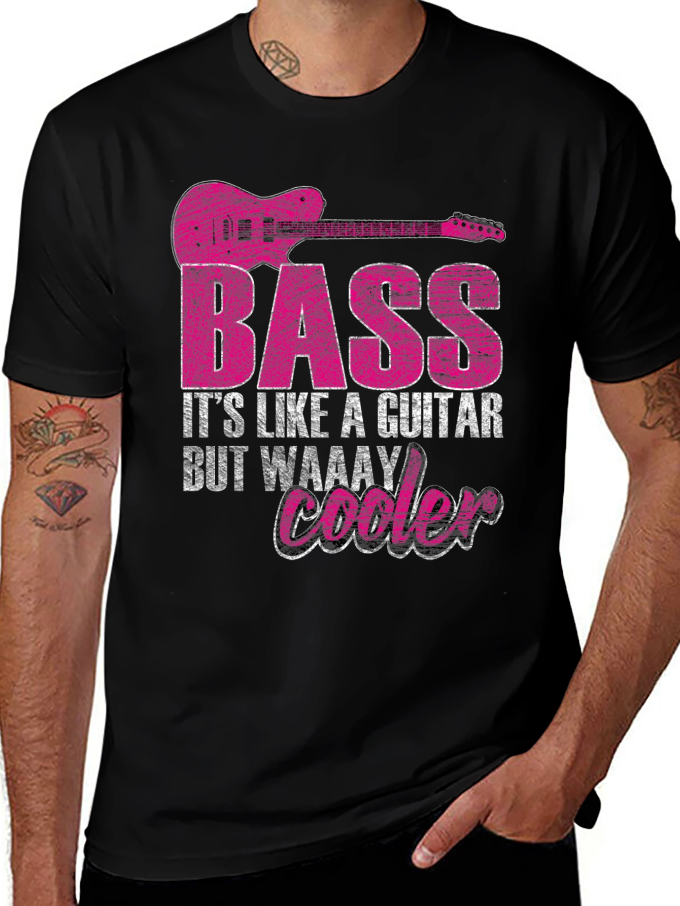 Camiseta de Bajista: ¡Más Genial que la Guitarra!