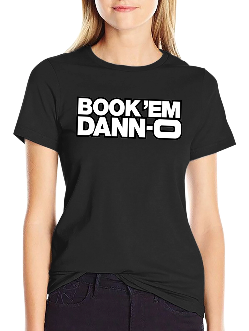 Camiseta Negra Book em Danno