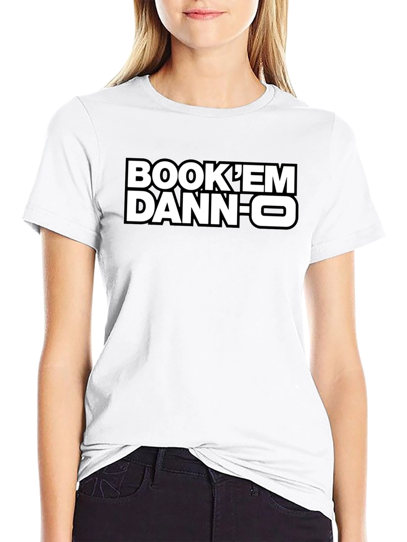 Camiseta Negra Book em Danno