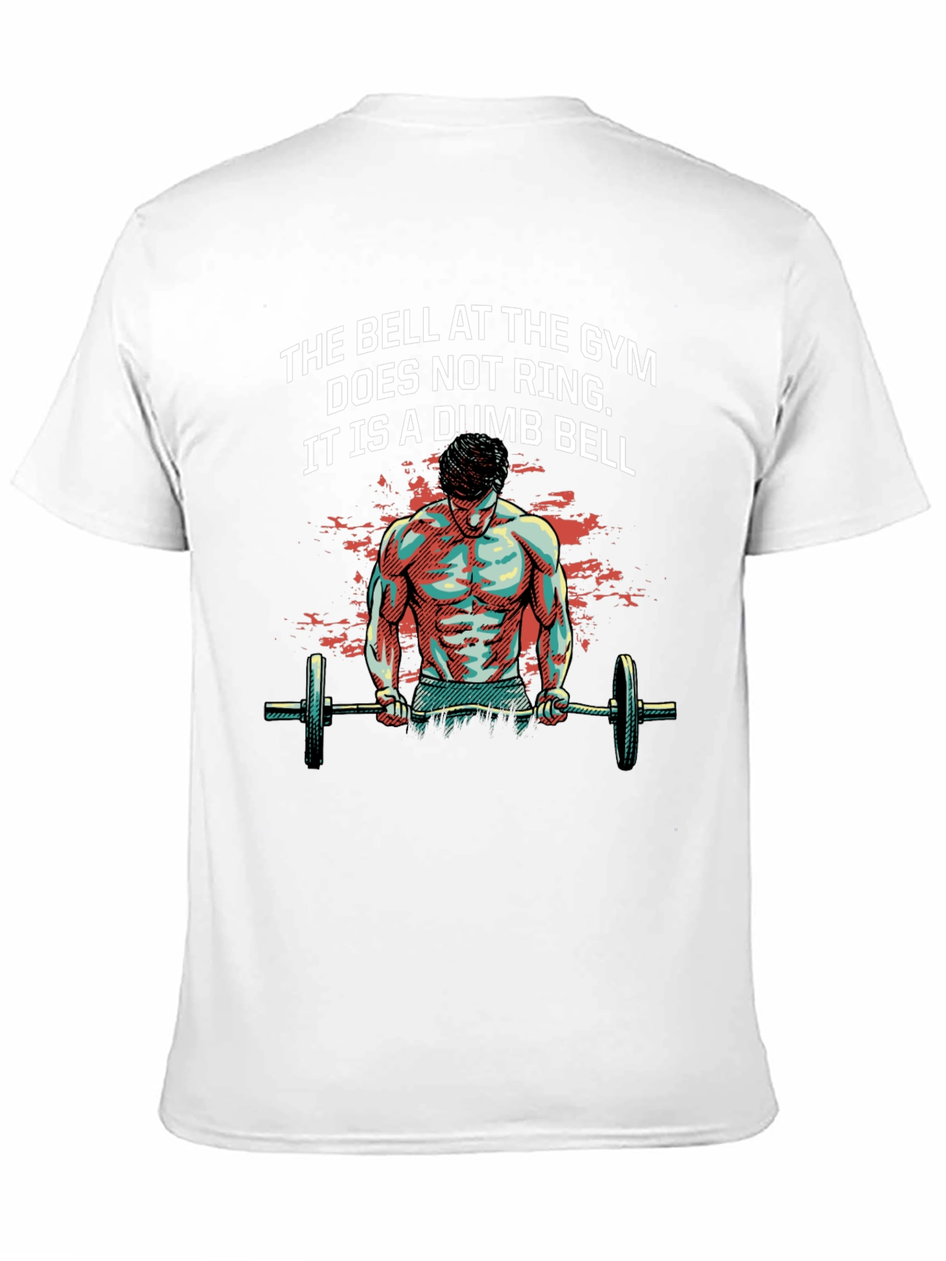 Camiseta Gym Humor: The bell at the gym...