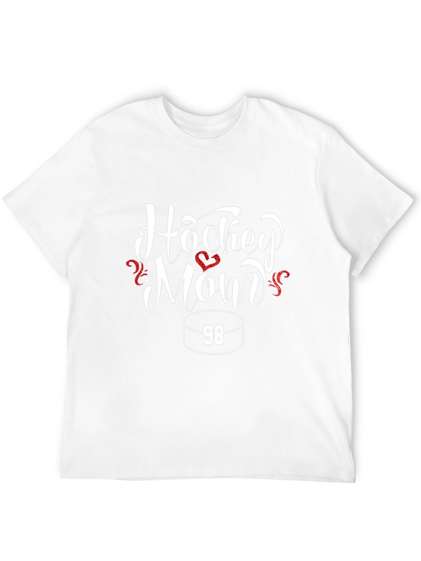 Camiseta Hockey Mom 98 - Regalo para Mamá