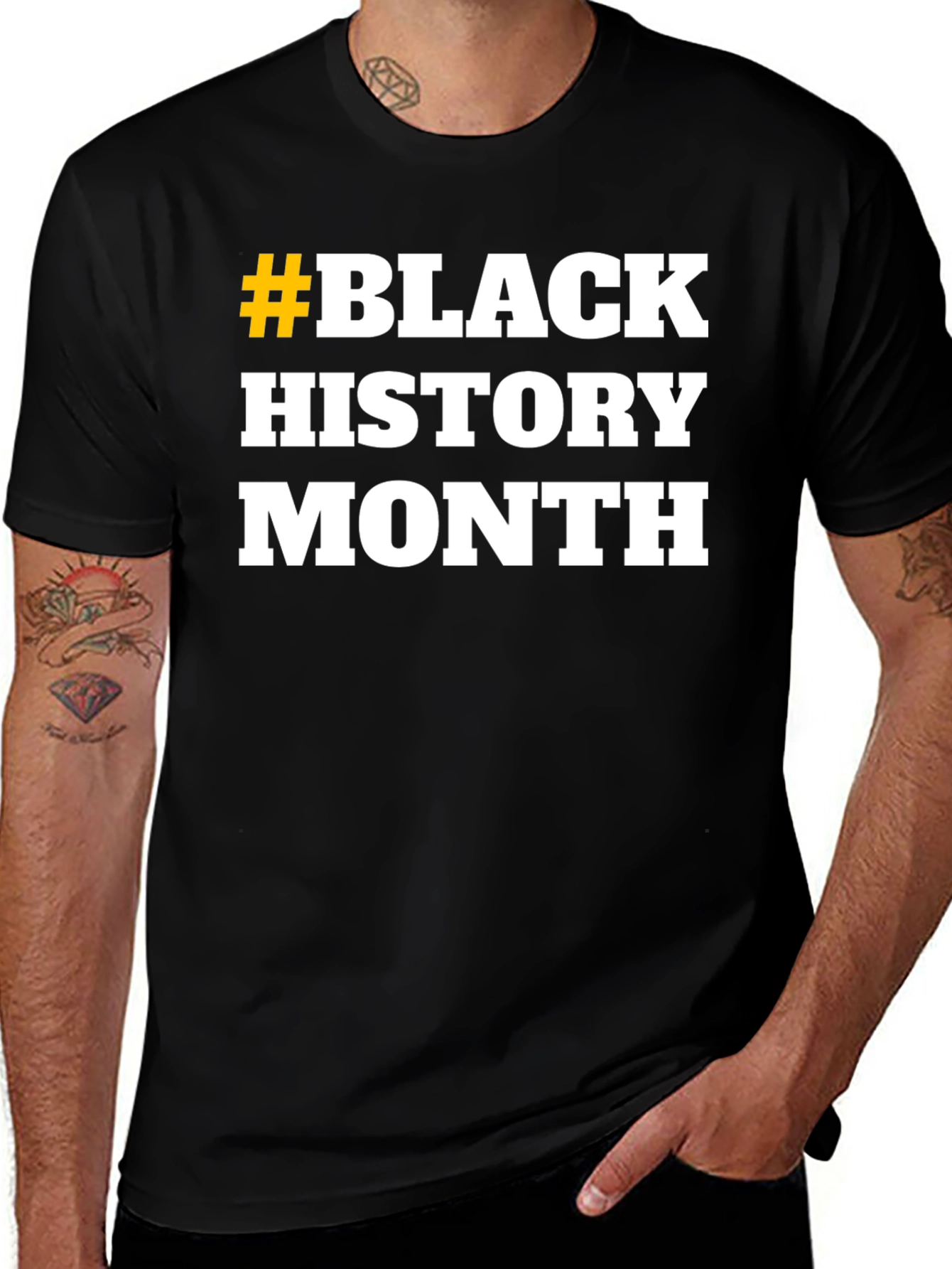 Camiseta #Black History Month - Mes de la Historia Negra