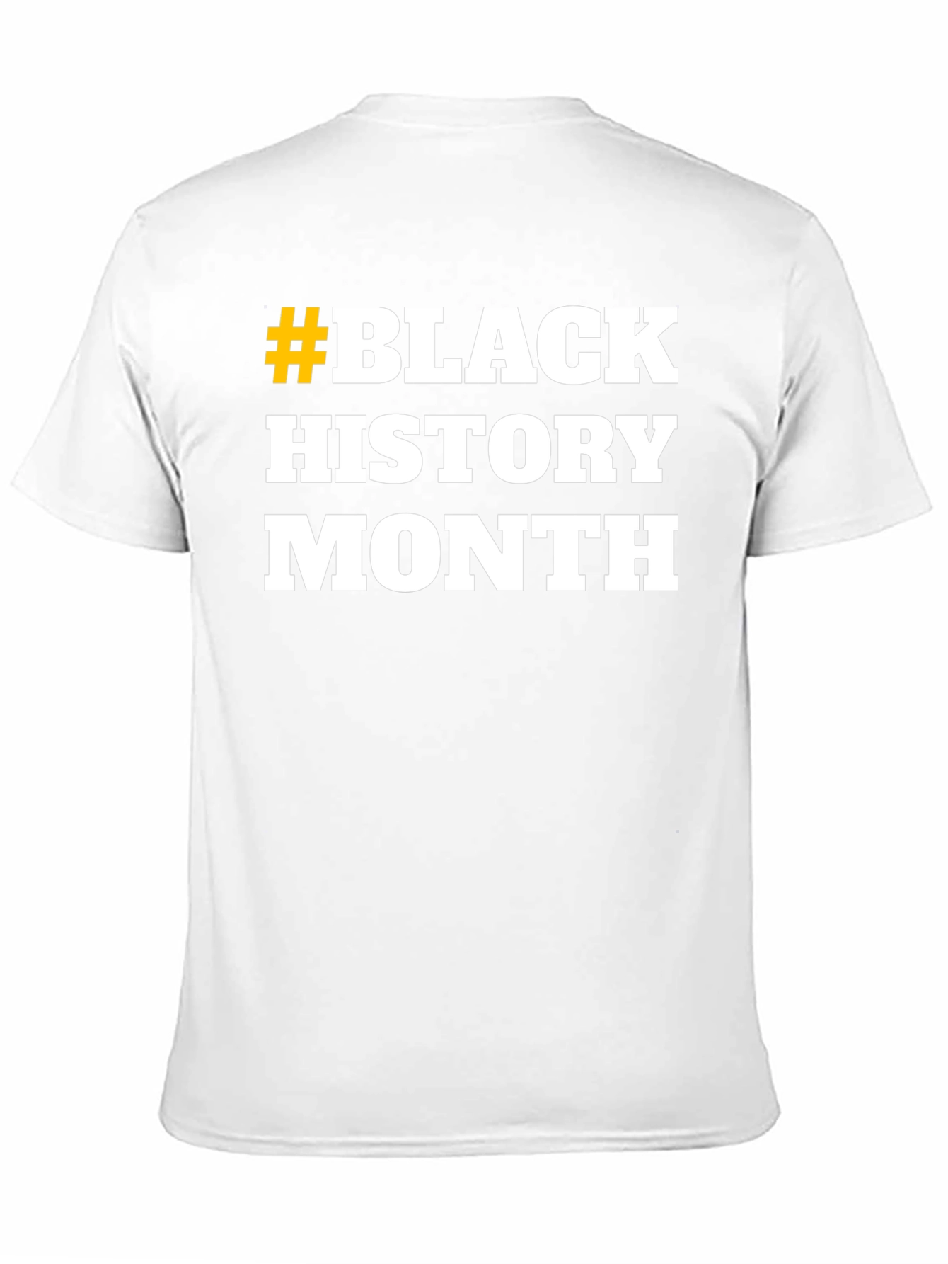 Camiseta #Black History Month - Mes de la Historia Negra