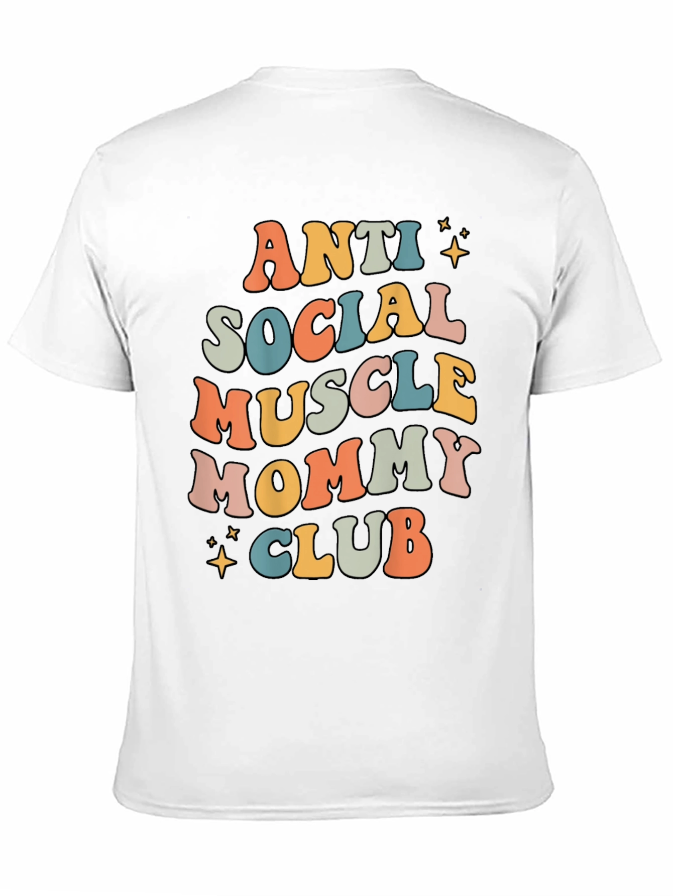 Camiseta Anti Social Muscle Mommy Club Negra