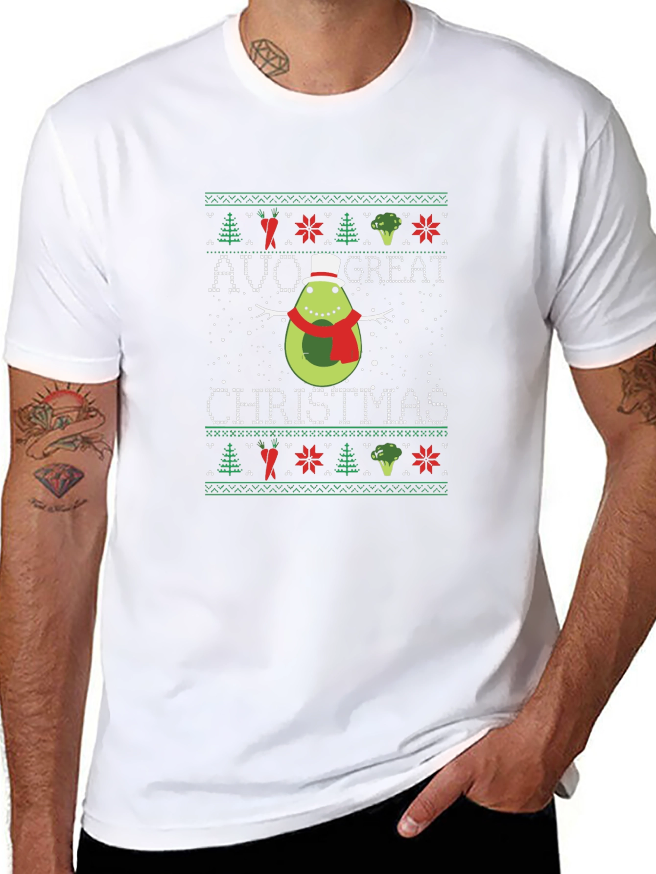 Camiseta Navideña Avo Great Christmas