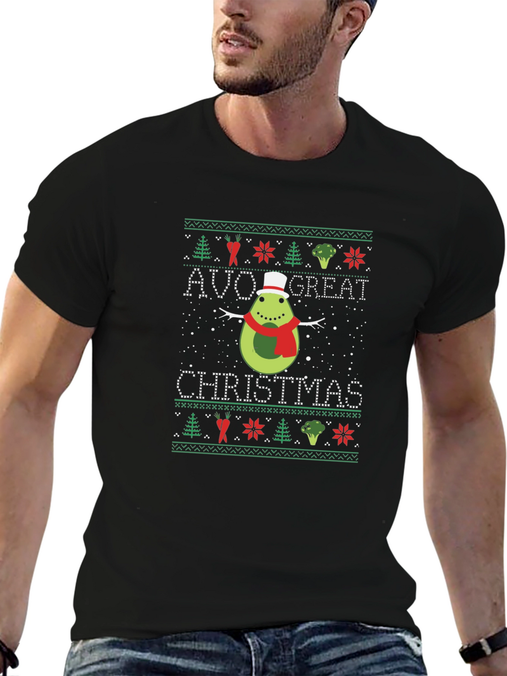 Camiseta Navideña Avo Great Christmas