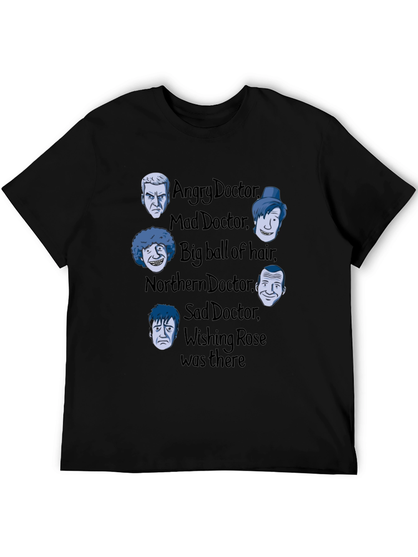 Camiseta Doctor Who: Varios Doctores