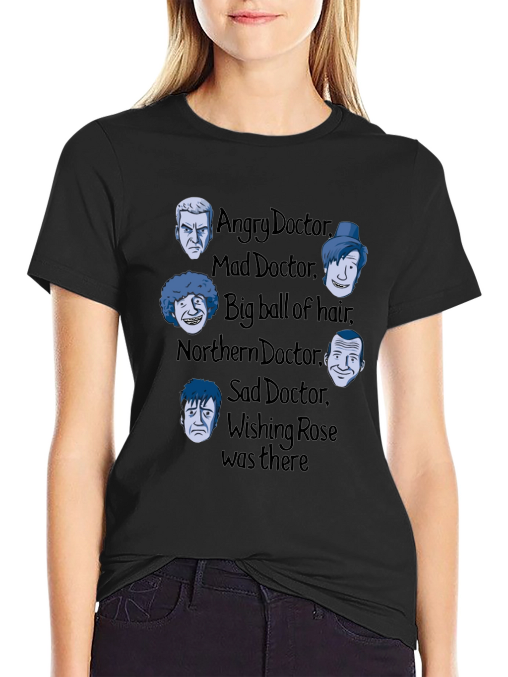 Camiseta Doctor Who: Varios Doctores