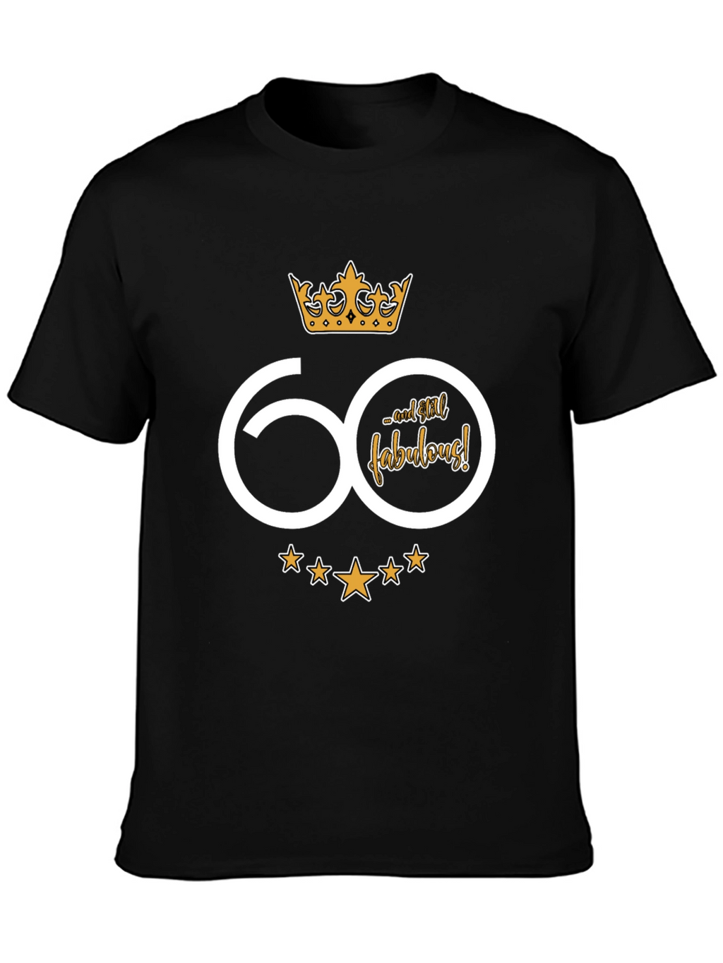 Camiseta 60 años y fabuloso