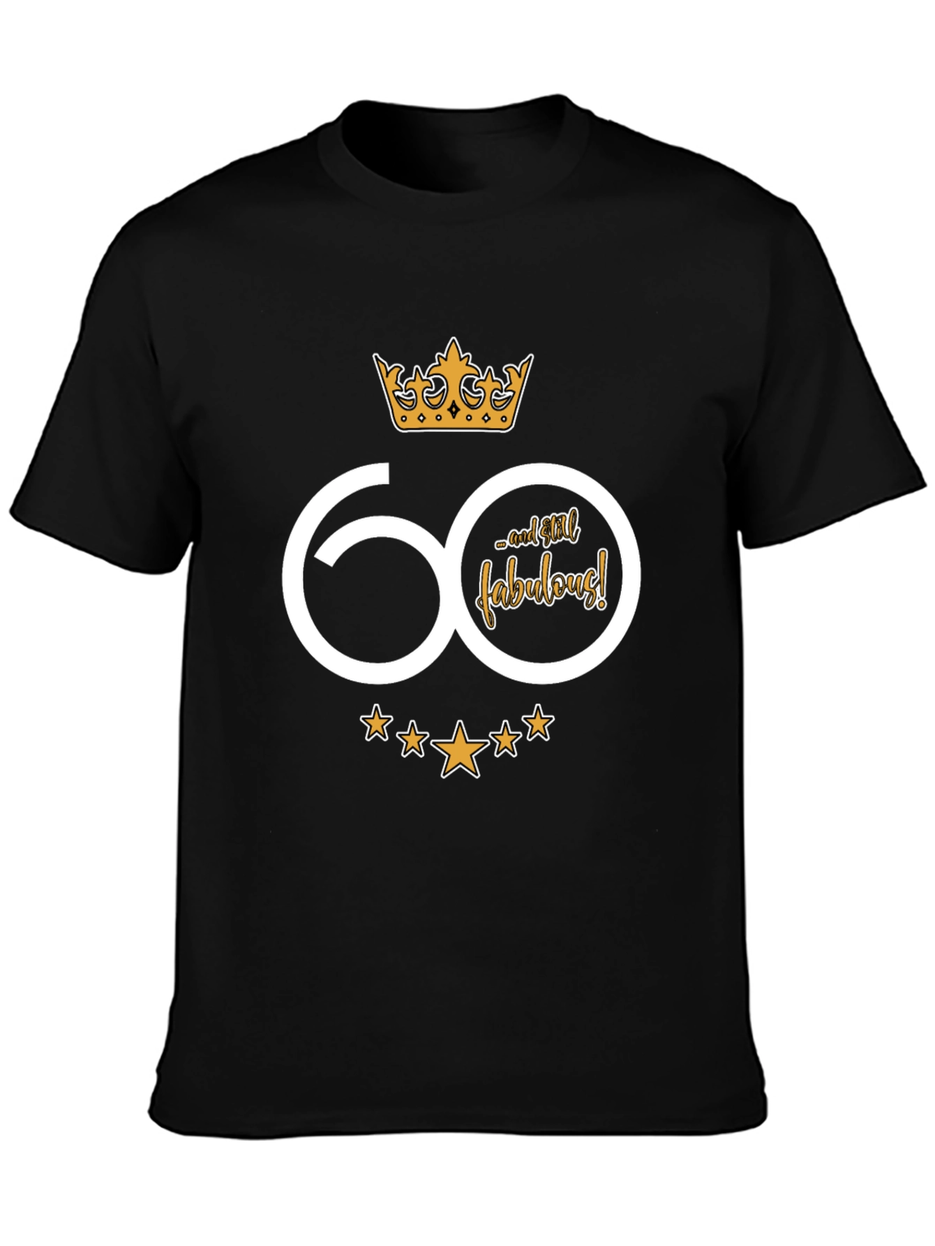 Camiseta 60 años y fabuloso