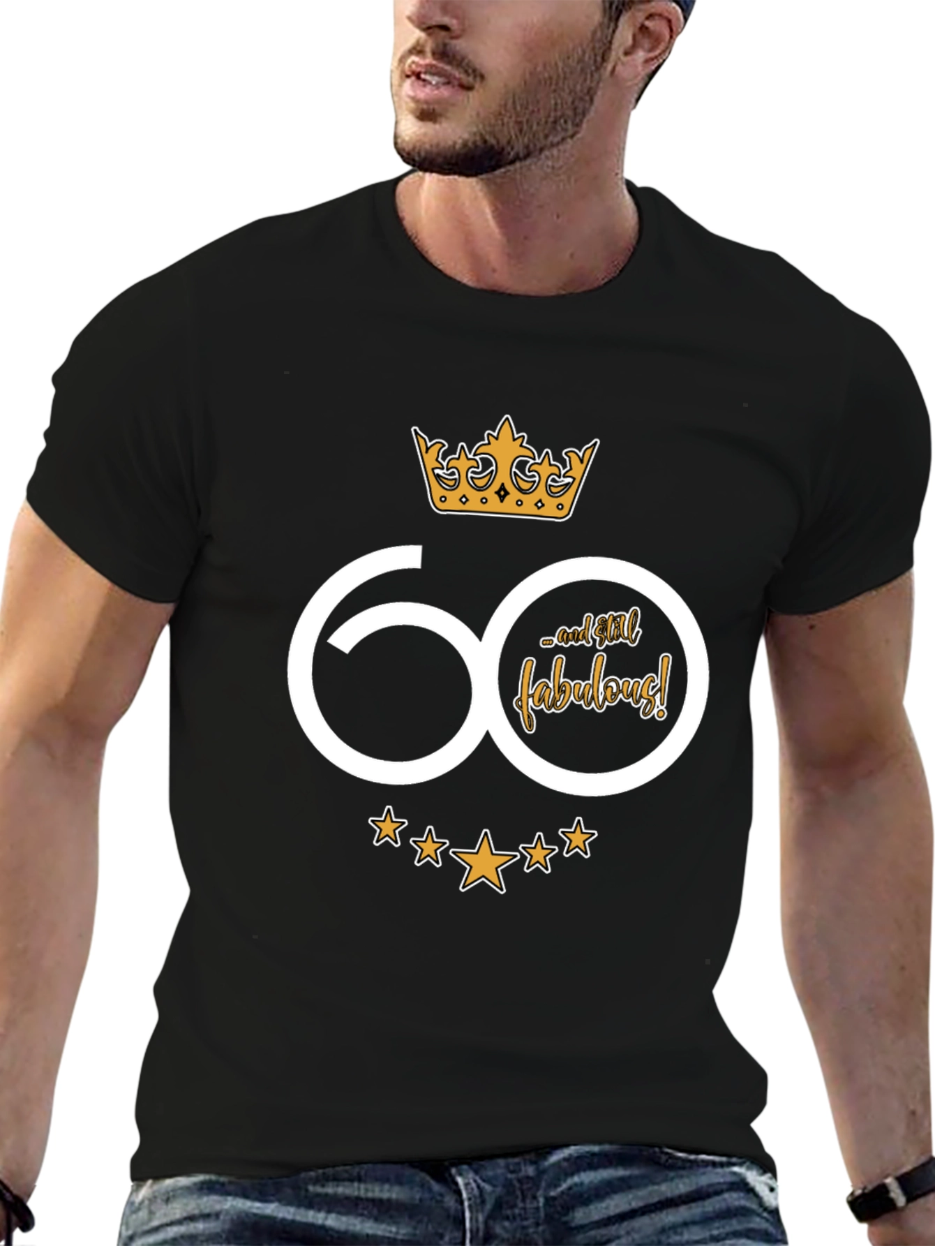 Camiseta 60 años y fabuloso