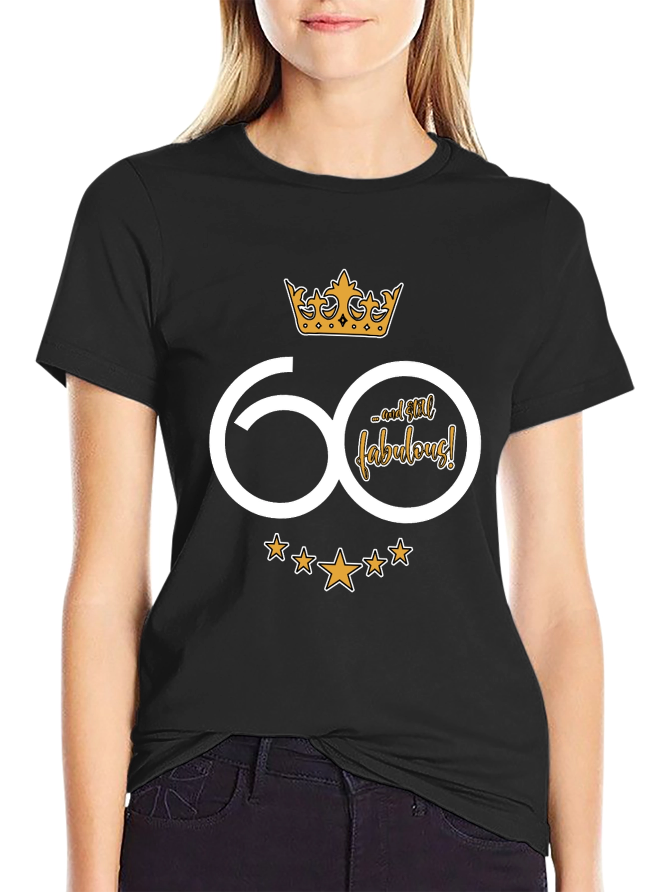 Camiseta 60 años y fabuloso