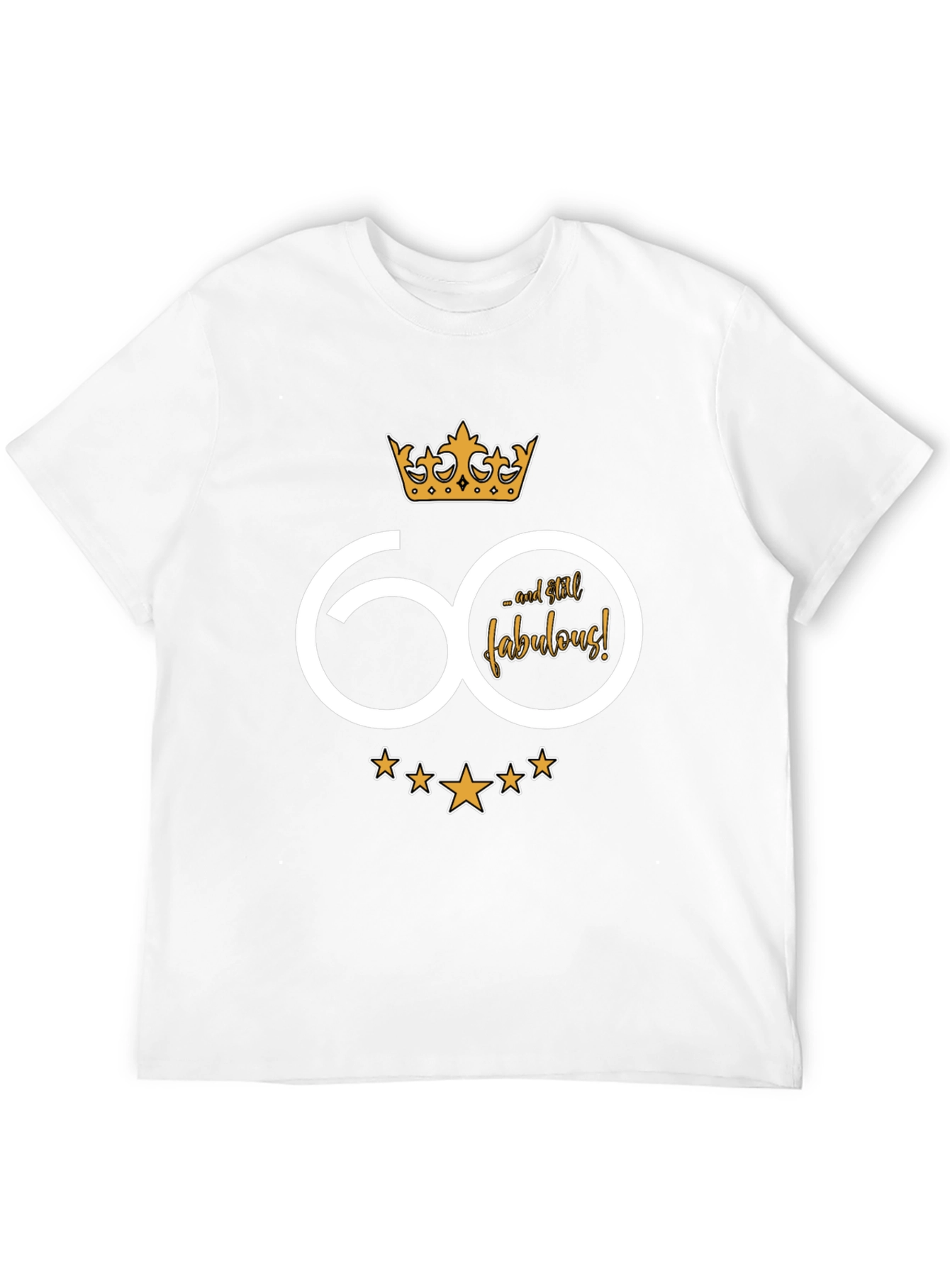 Camiseta 60 años y fabuloso