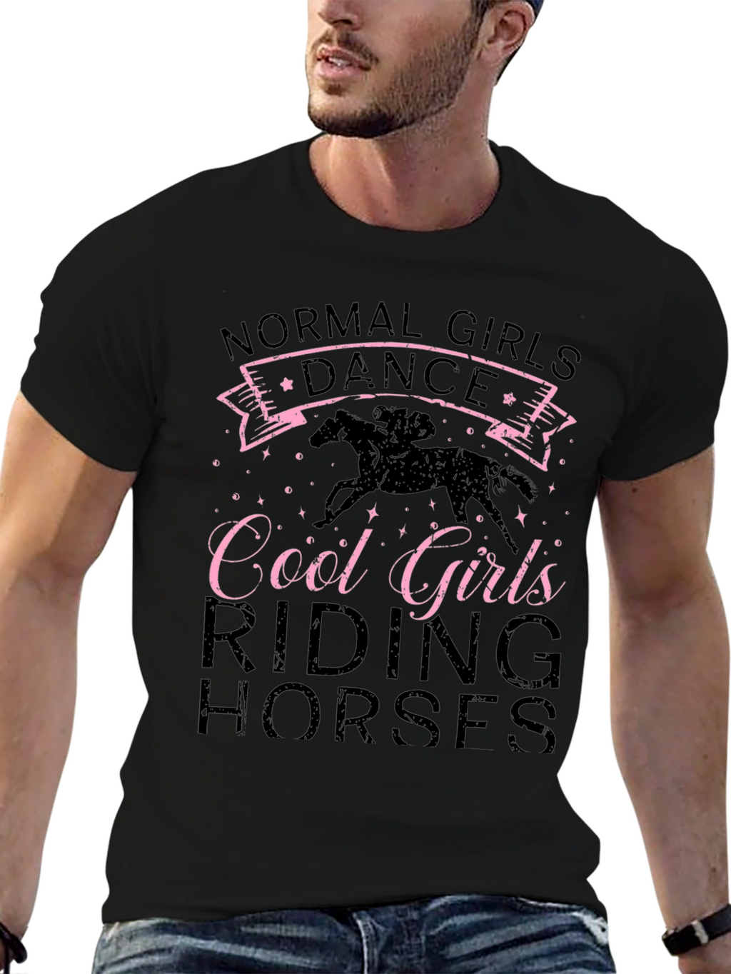 Camiseta Cool Girls Riding Horses