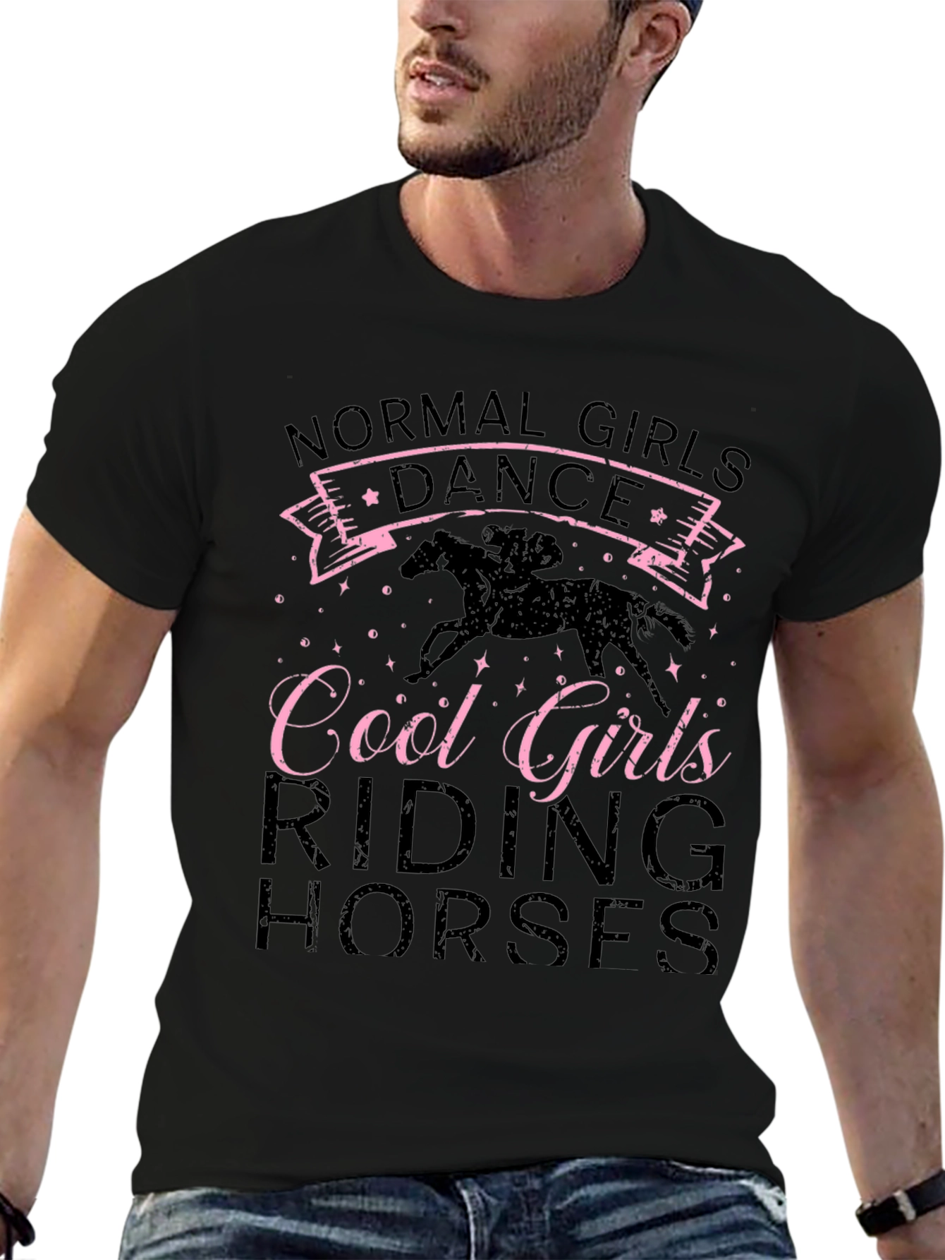 Camiseta Cool Girls Riding Horses