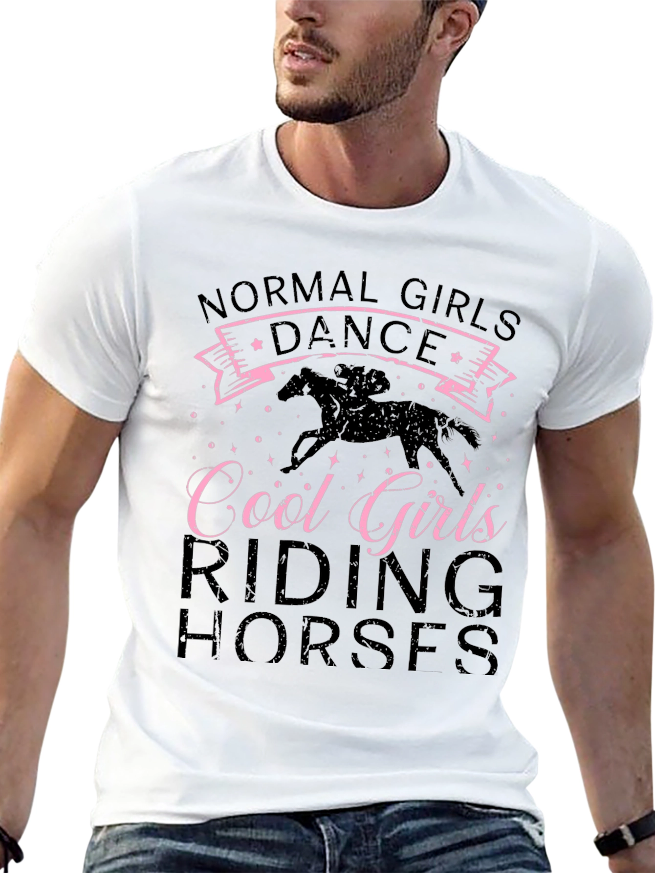 Camiseta Cool Girls Riding Horses