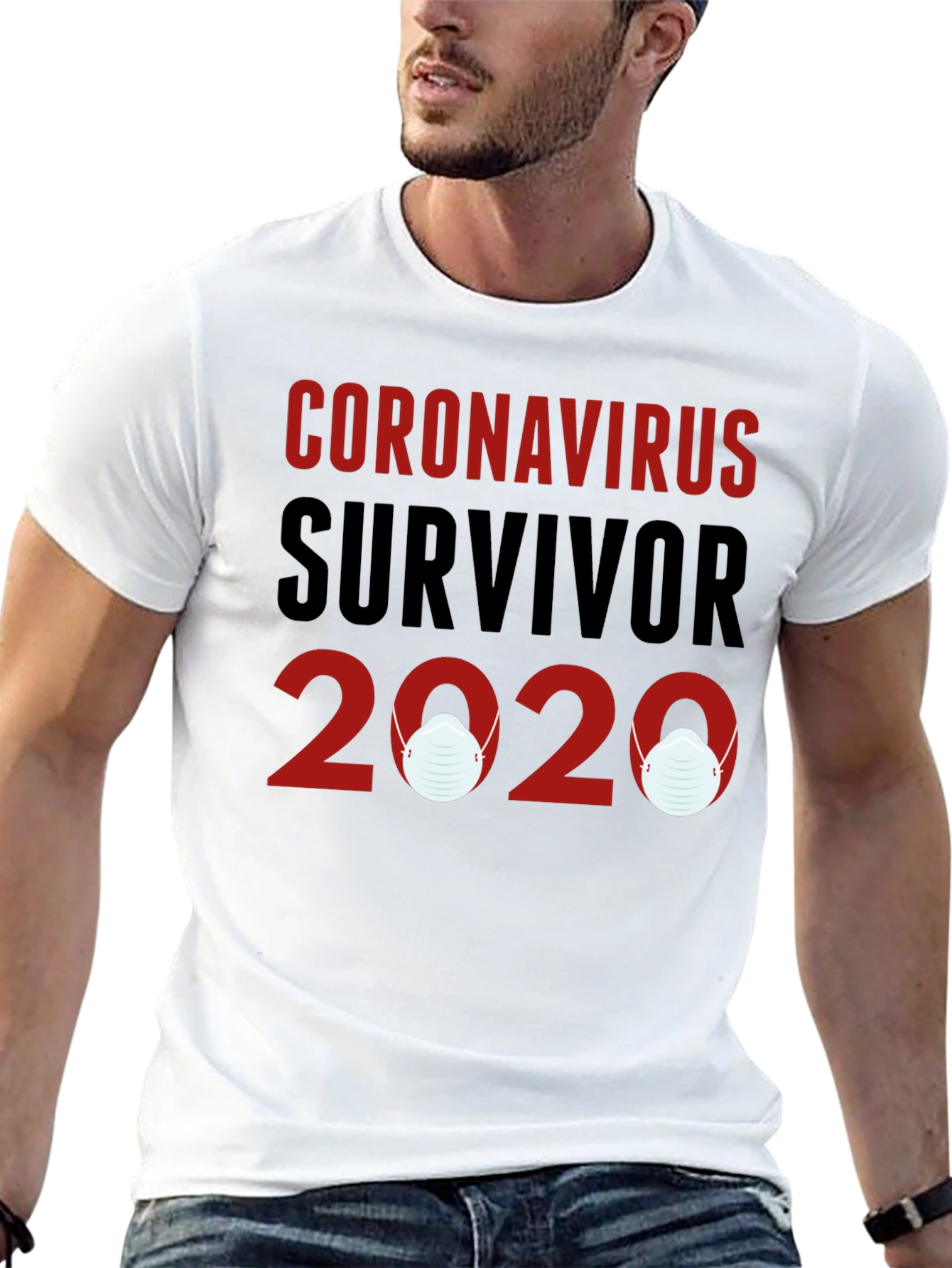 Camiseta Coronavirus Survivor 2020