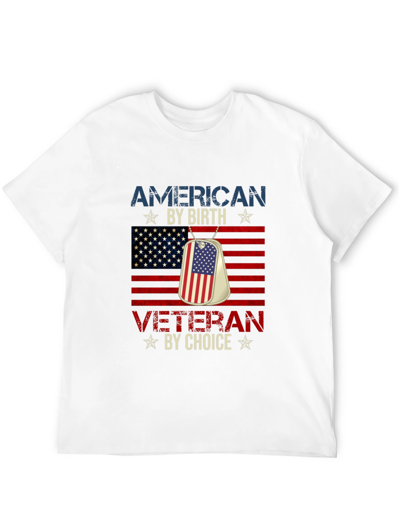 Camiseta American by Birth Veteran by Choice