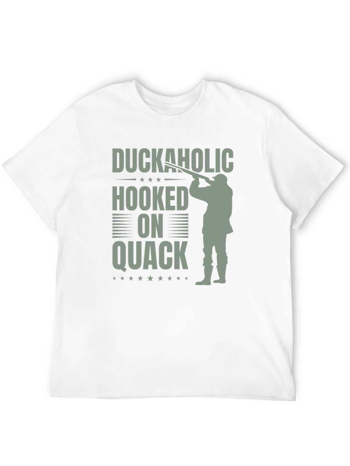Camiseta Duckaholic Hooked on Quack Negra