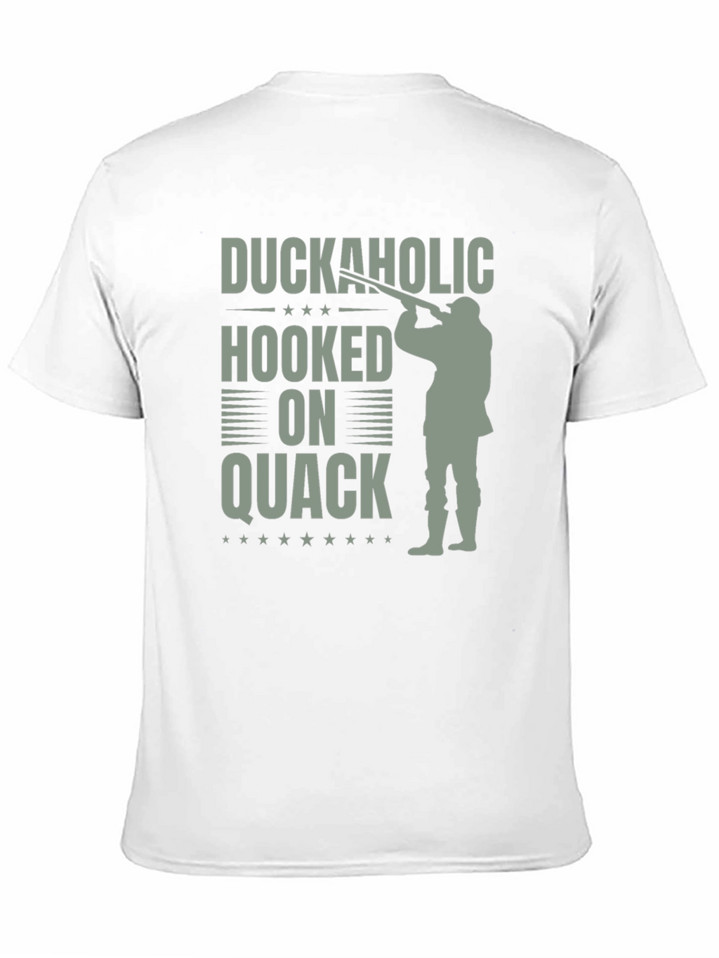 Camiseta Duckaholic Hooked on Quack Negra