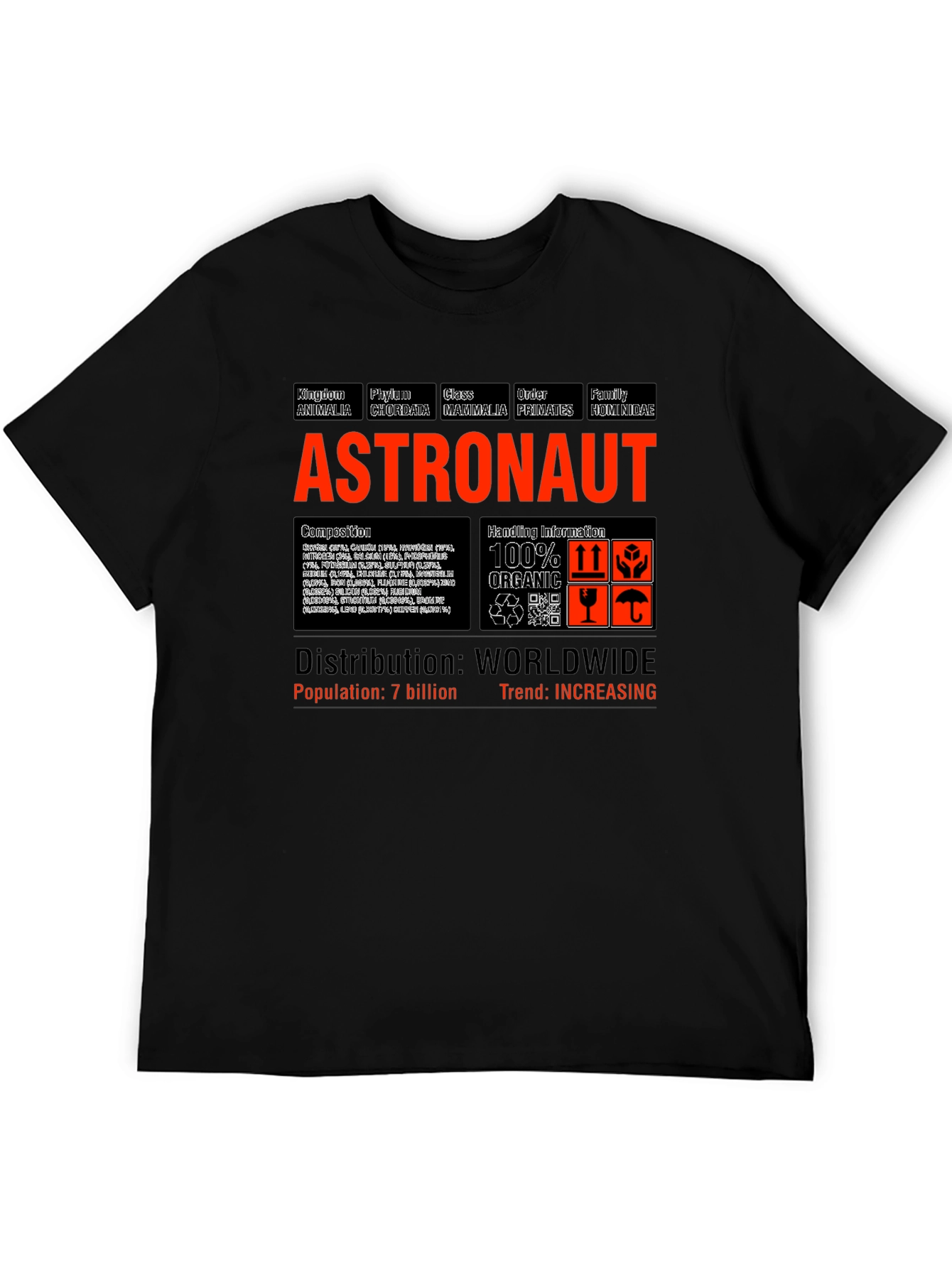 Camiseta Astronauta Orgánica 100%