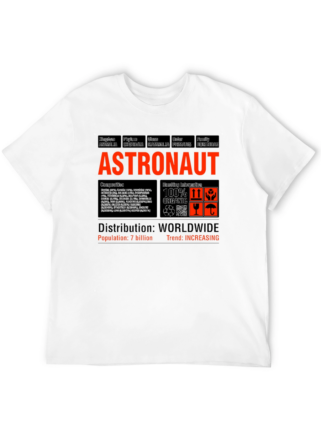 Camiseta Astronauta Orgánica 100%