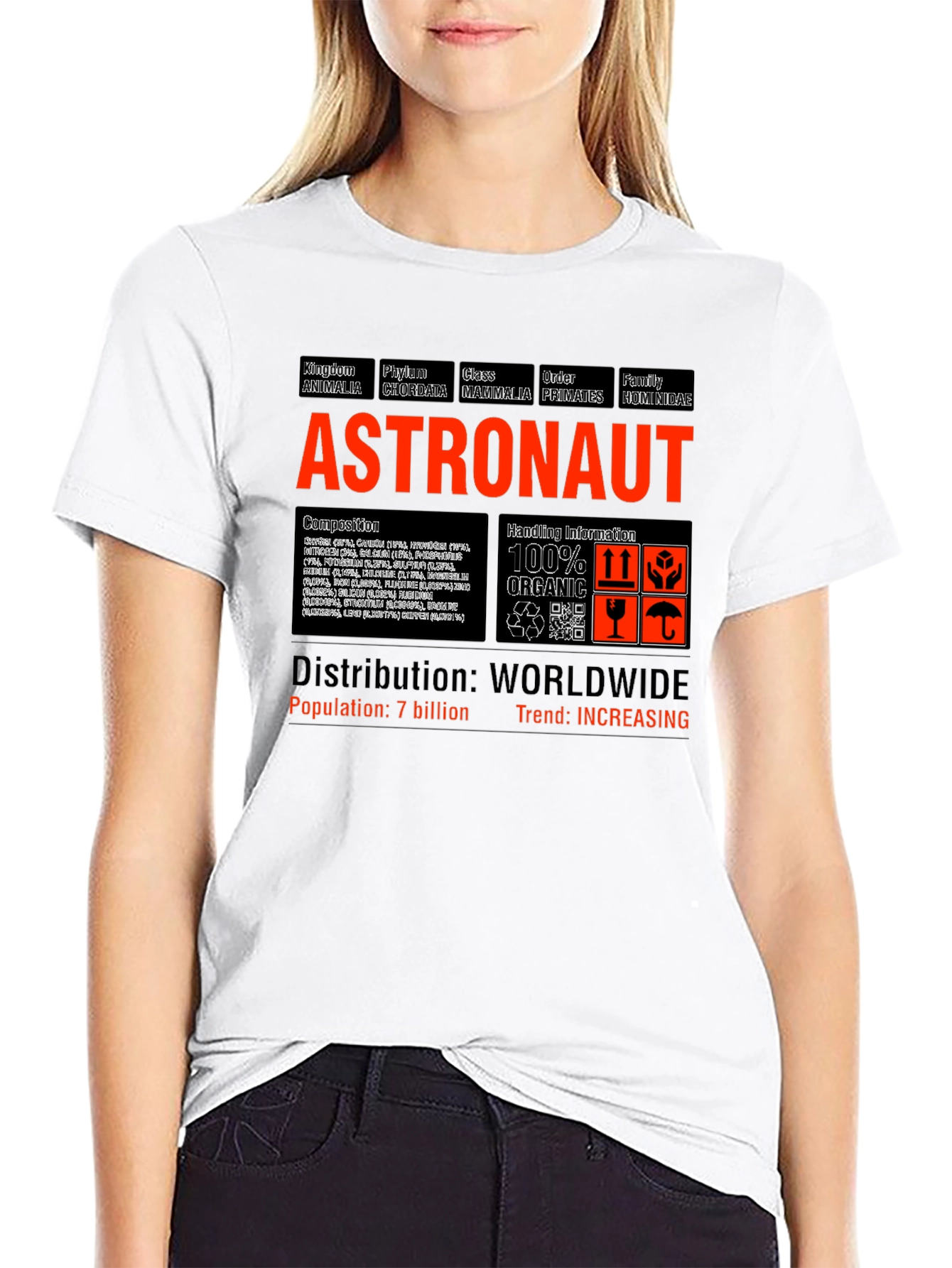Camiseta Astronauta Orgánica 100%