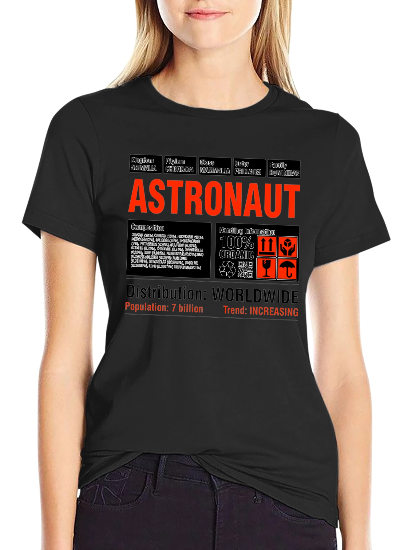 Camiseta Astronauta Orgánica 100%