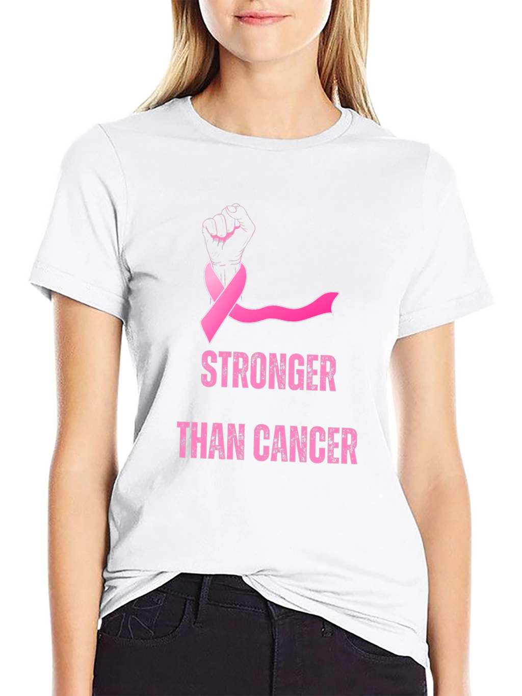 Camiseta Más Fuerte Que El Cáncer