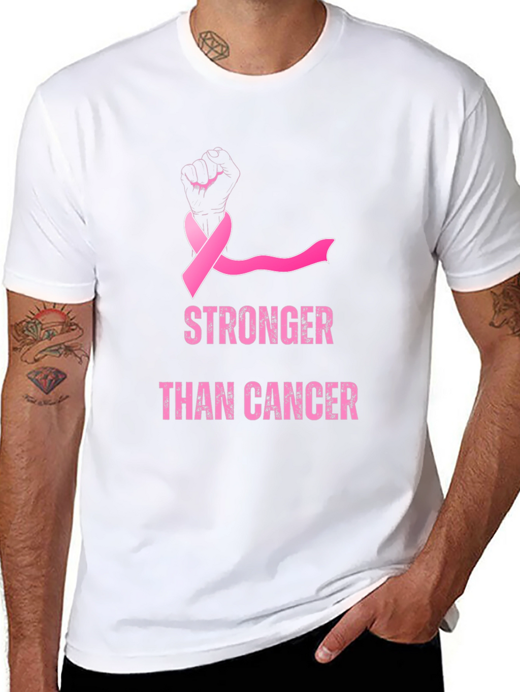 Camiseta Más Fuerte Que El Cáncer