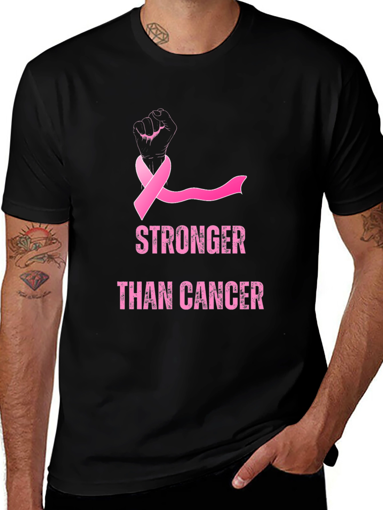 Camiseta Más Fuerte Que El Cáncer