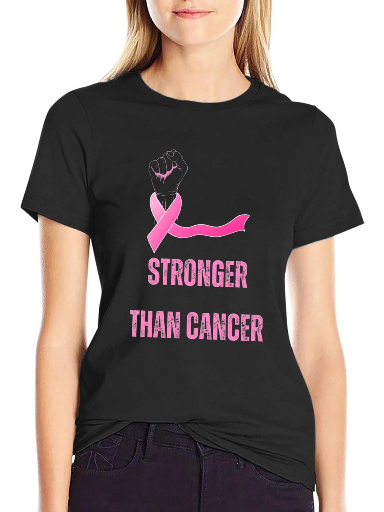Camiseta Más Fuerte Que El Cáncer