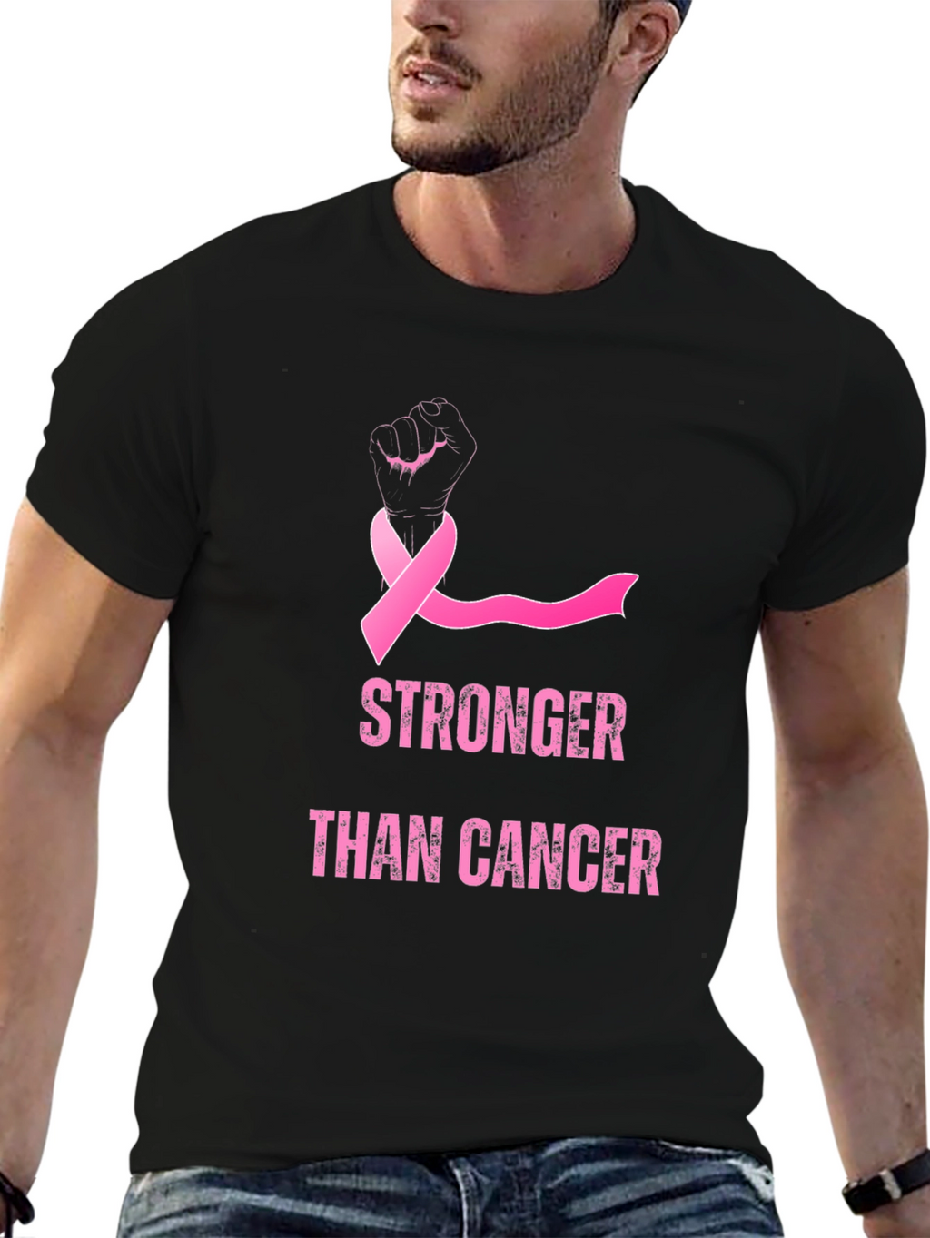 Camiseta Más Fuerte Que El Cáncer